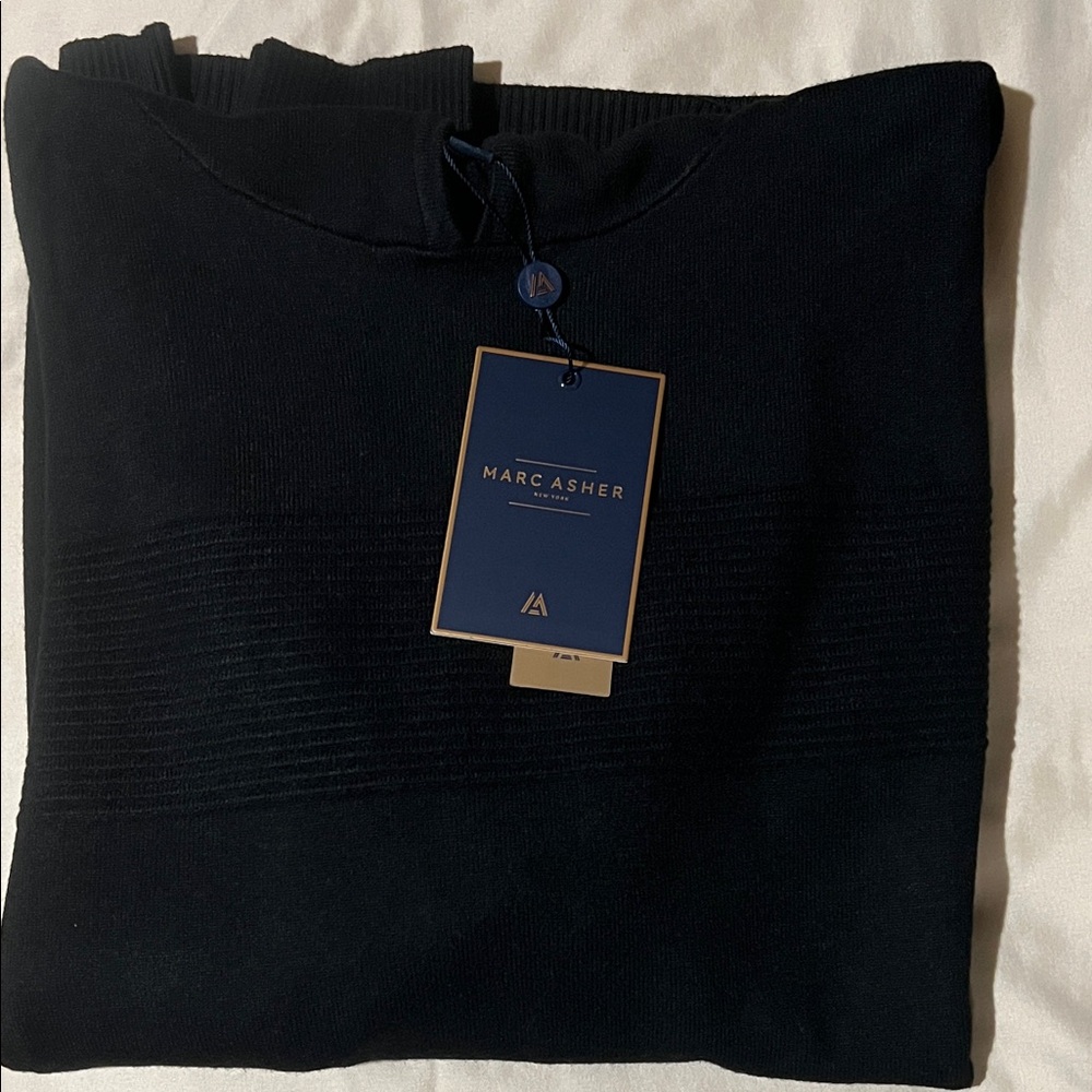Marc New York Black Crewneck Sweater